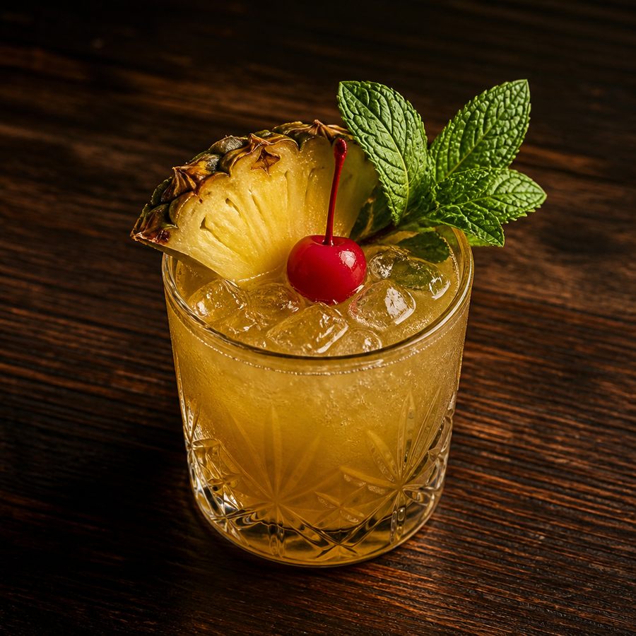 receta del cóctel Honi Honi