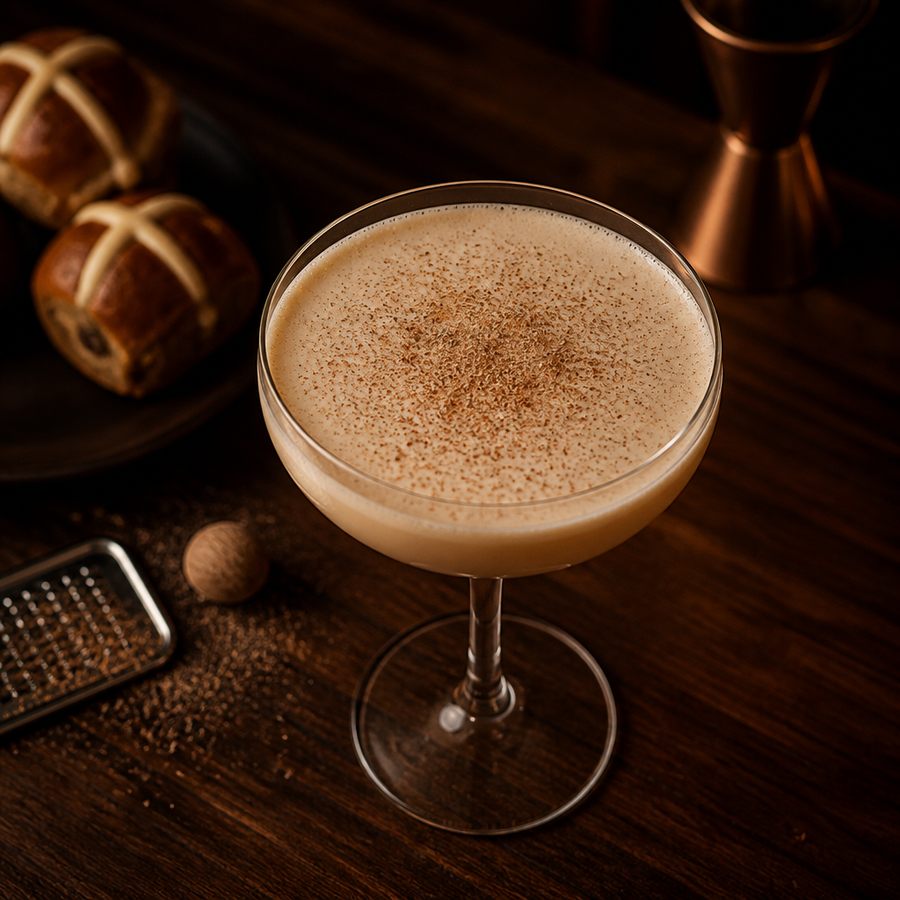 ricetta del cocktail Hot Cross Bun 'Martini'
