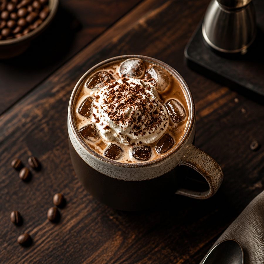 Iced Coffee rețetă de cocktail