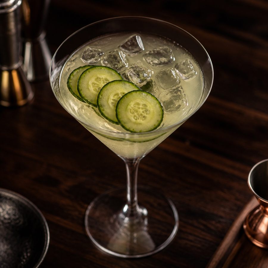 Iced Sake Martini cocktail opskrift