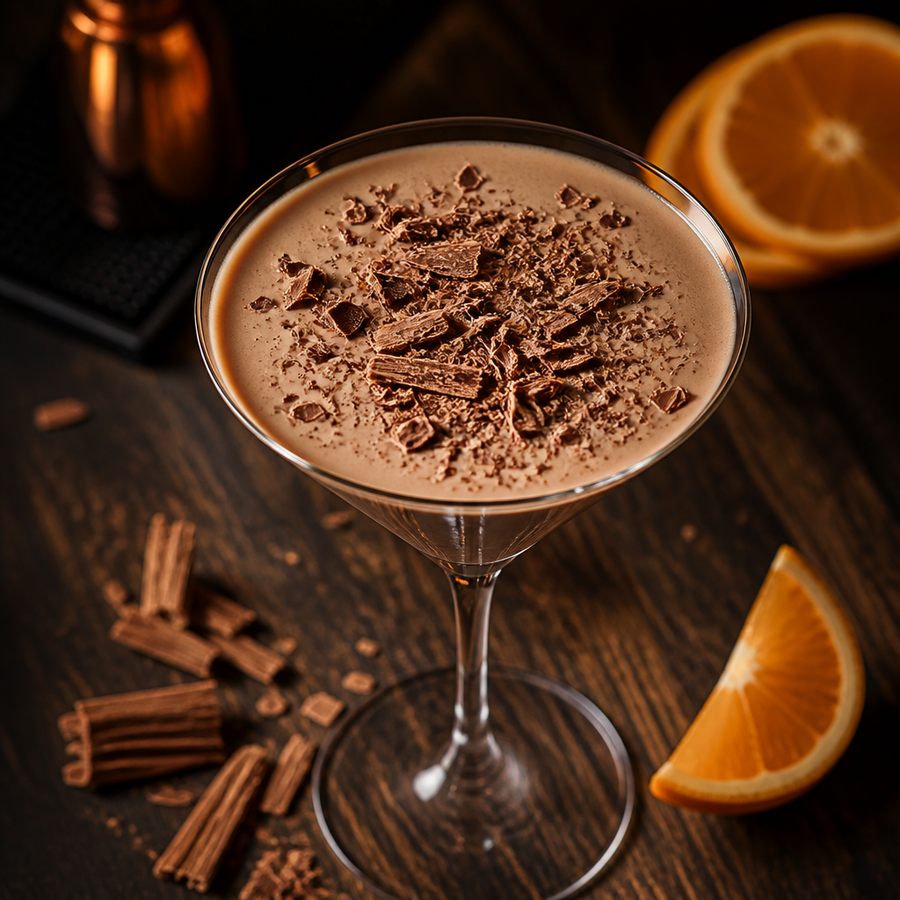 Irish Chocolate Oranj'tini resep koktail
