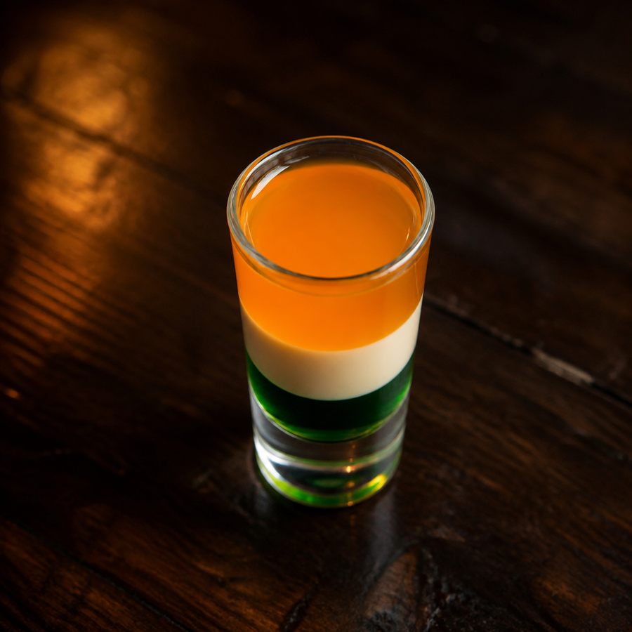 Irish Flag cocktailoppskrift