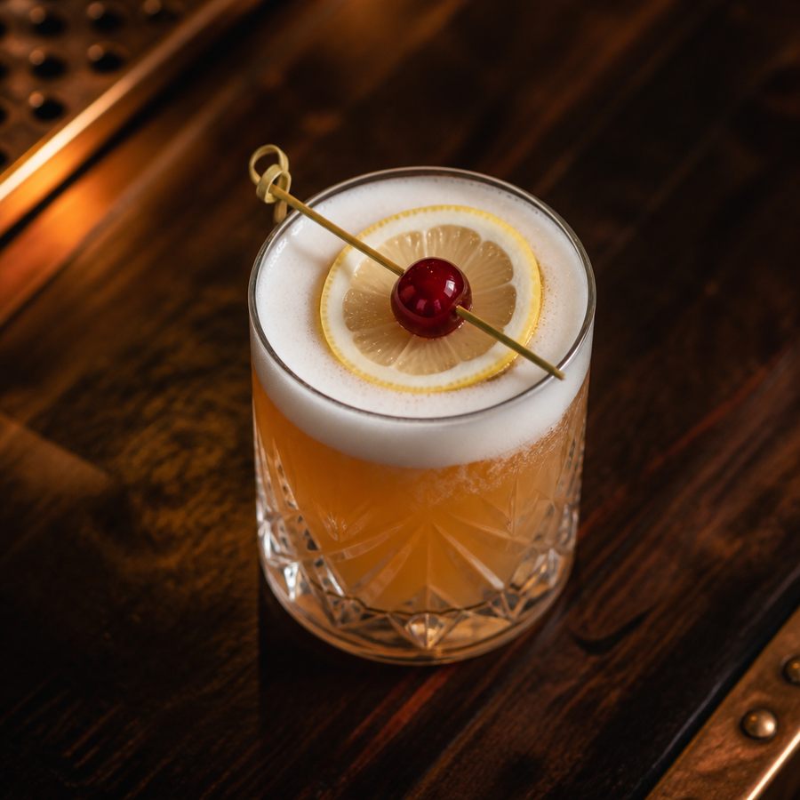 Irmina's Amaretto Sour cocktail opskrift