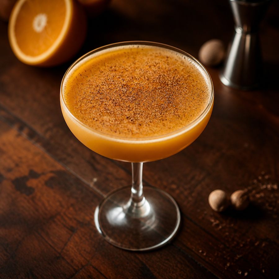 Irmina's Orange Brulée สูตรค็อกเทล