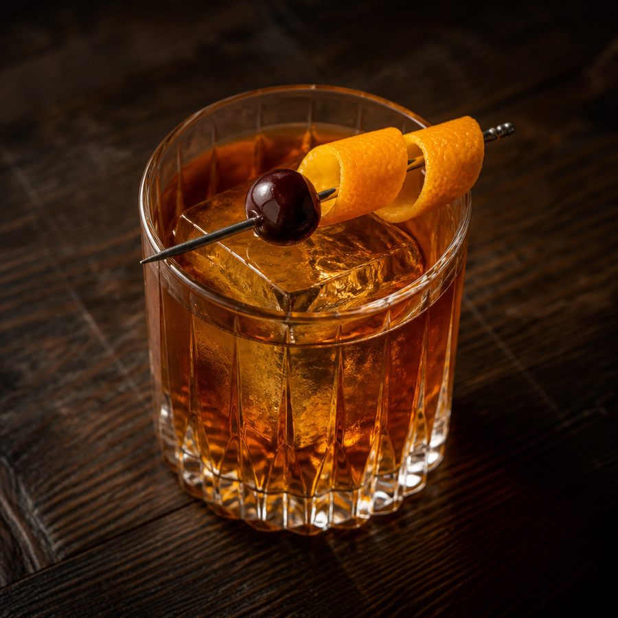 Jäger Old-Fashioned cocktail opskrift