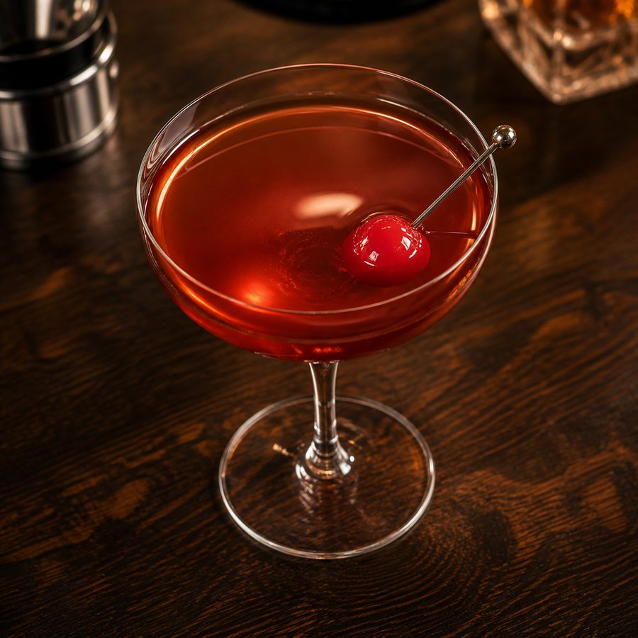 Jeff's Red Hook recept za koktel