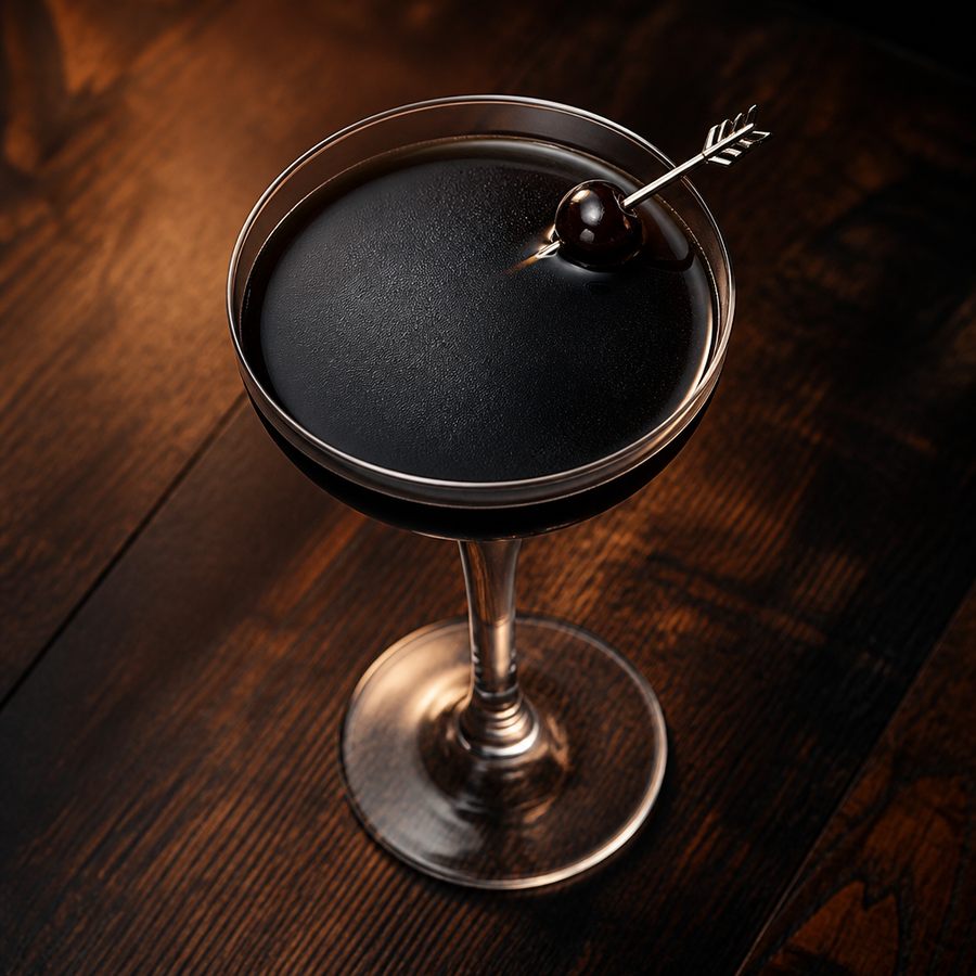 Jet Black cocktail opskrift
