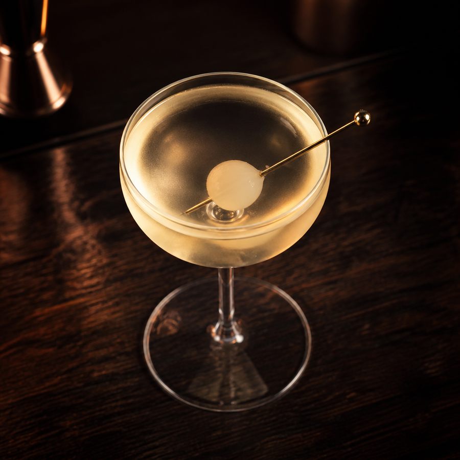 Le Dijonnais Martini cocktail opskrift