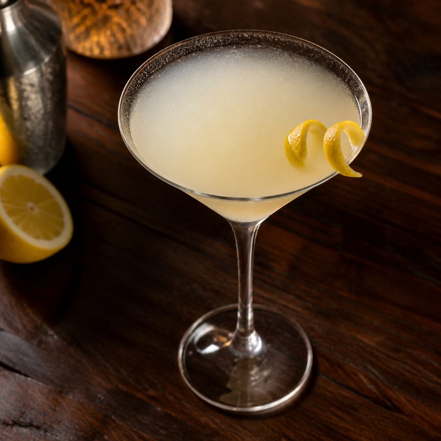 Lemon Drop Martini cocktail opskrift