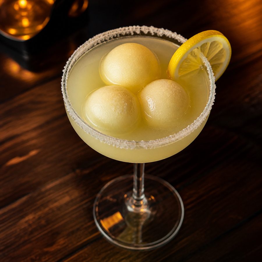 Lemon Sherbet Margarita Cocktail Rezept