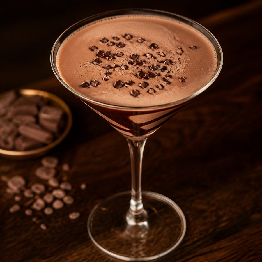 Luxury Chocolate Martini Cocktail Rezept