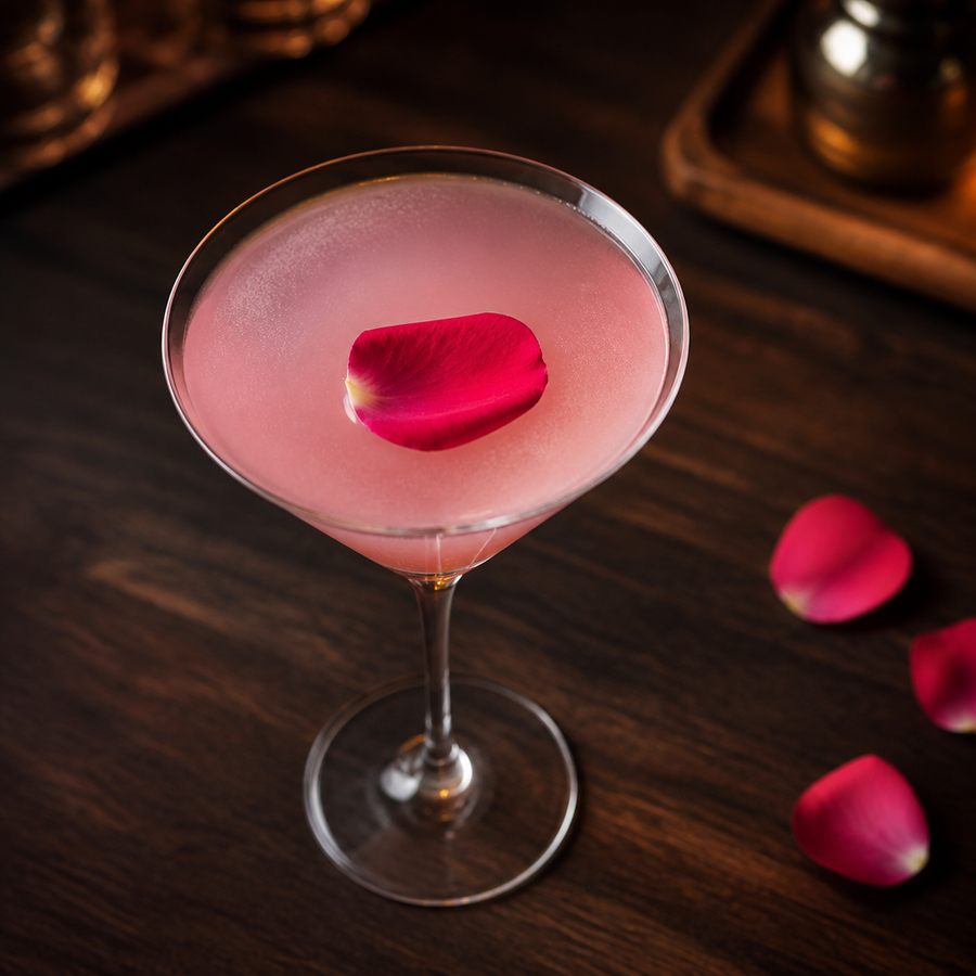 Lychee & Rosenblatt Martini Cocktail Rezept