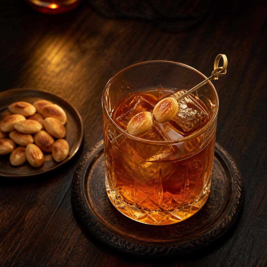 Madurised Old Fashioned Godfather resep koktail