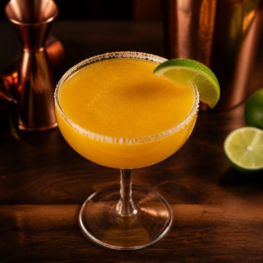 Mango Margarita (served 'straight up') สูตรค็อกเทล