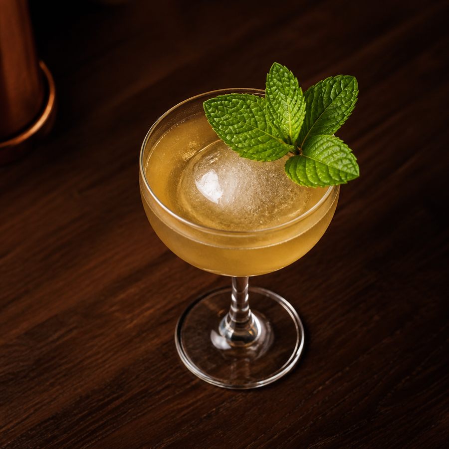 Manila Hotel Mint Julep สูตรค็อกเทล