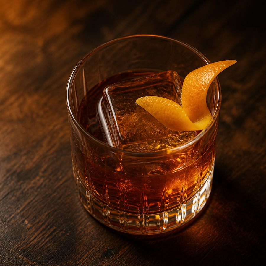Maple Rum Old-Fashioned cocktail-resepti
