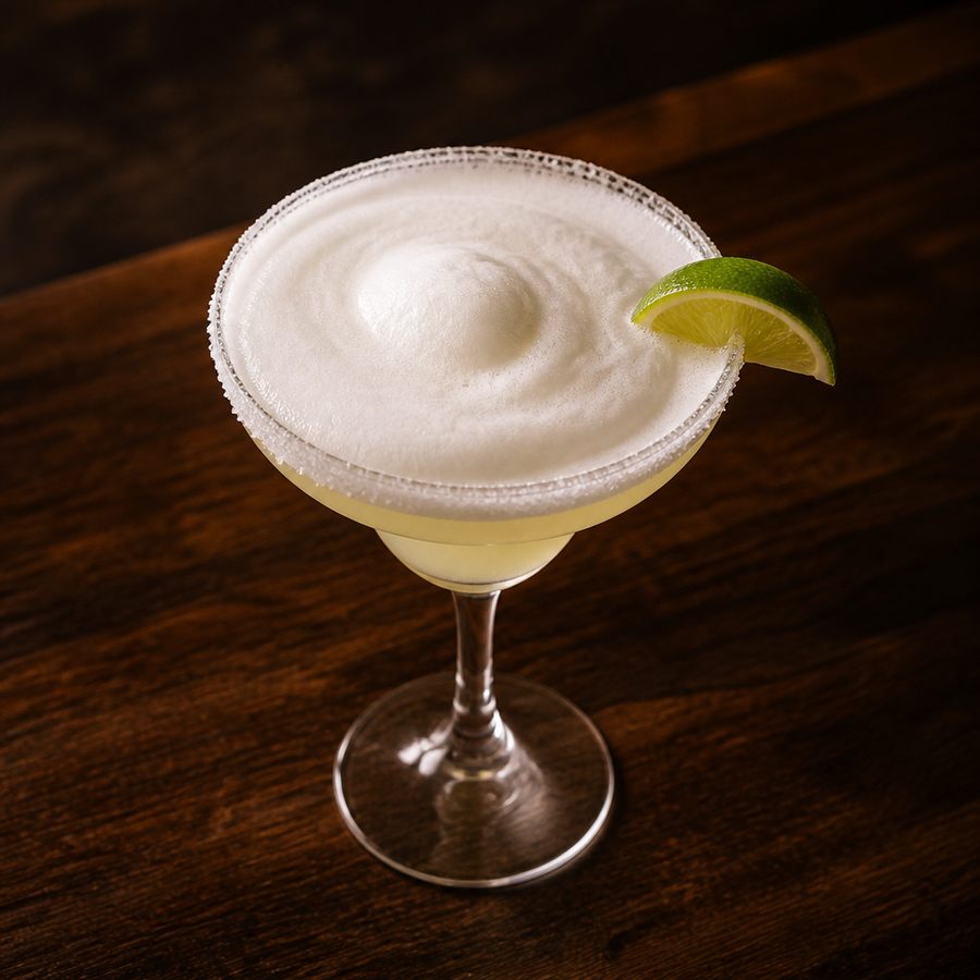 Margarita mit Salzschaum-Float Cocktail Rezept