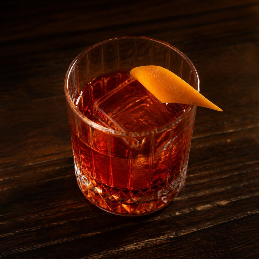 коктейль Порт Оld-Fashioned Маттиаса, рецепт