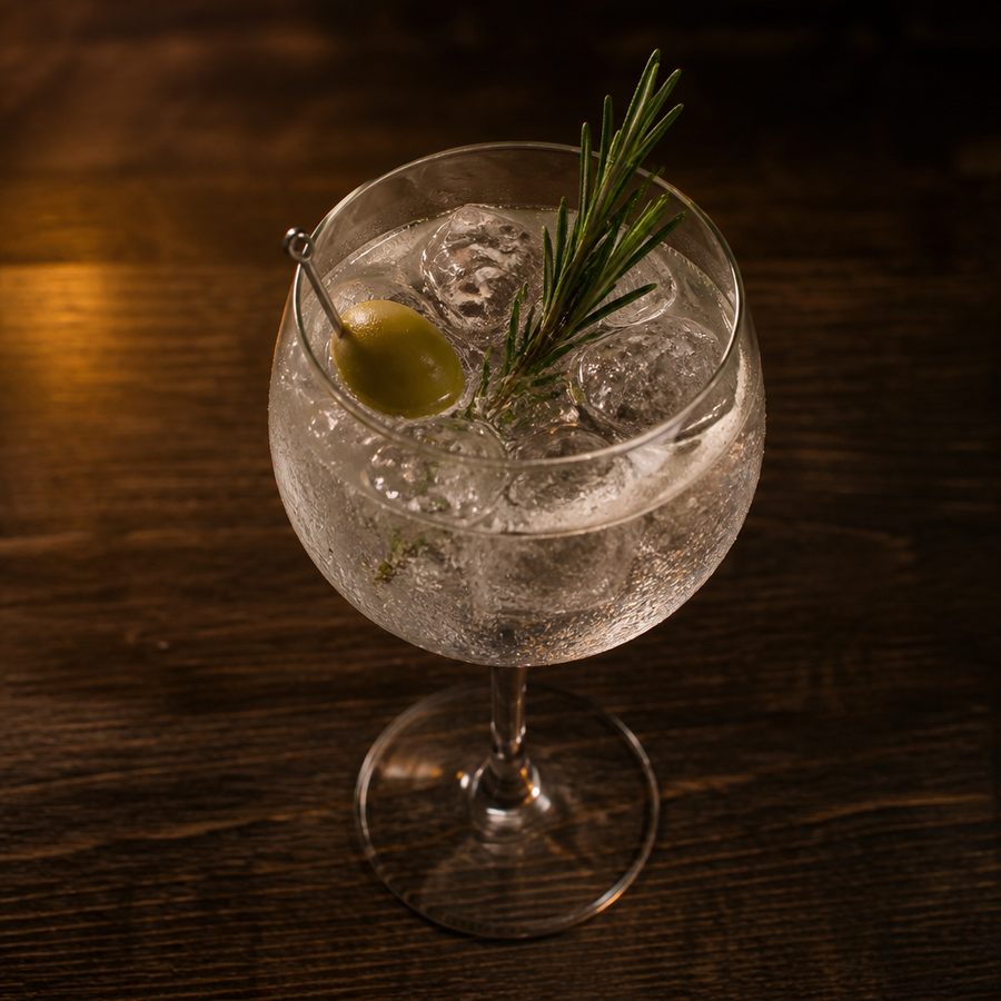 Mediterranean Gin & Tonic Cocktail Rezept