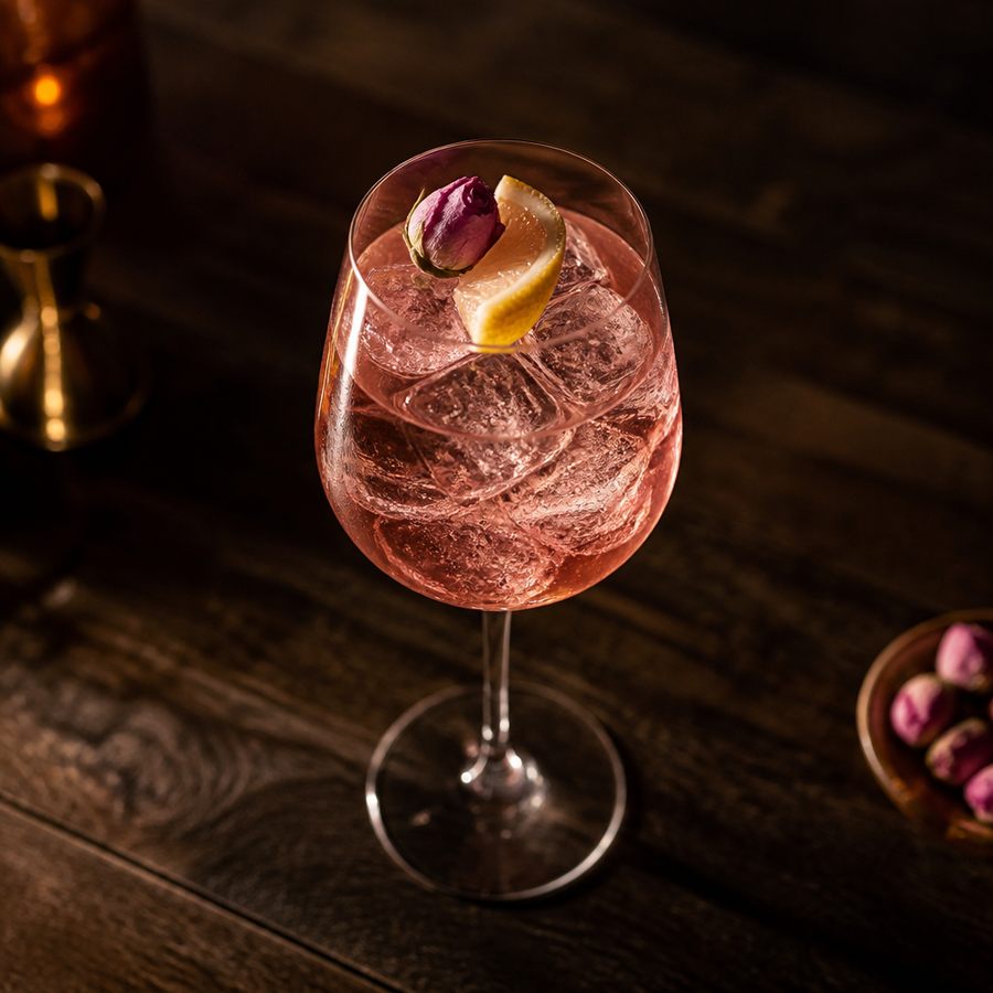 receta del cóctel MelRose Gin