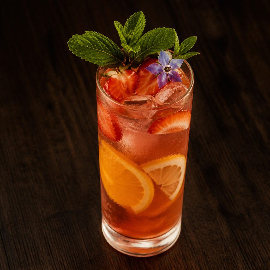 Mezcal Fruit Cup (Diffords No.8 Cup) สูตรค็อกเทล