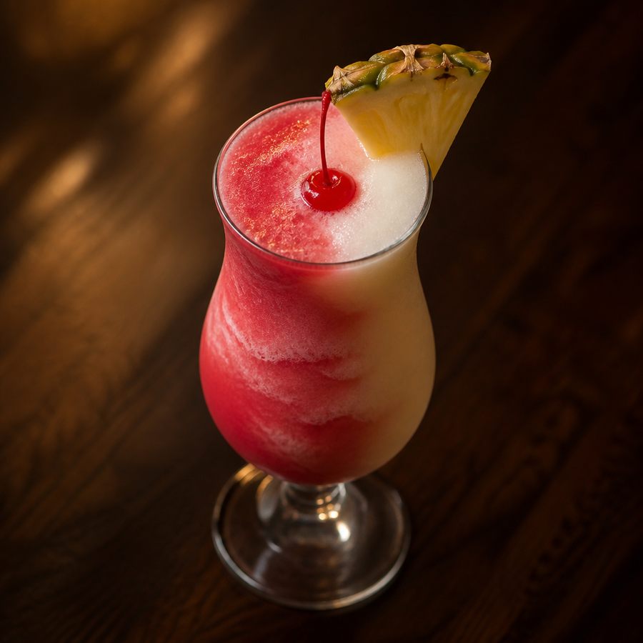 receta del cóctel Miami Vice