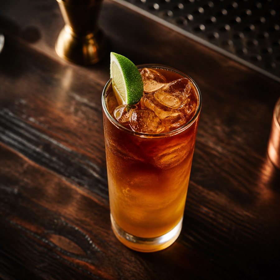Michael's Dark 'N' Stormy (Difford's recipe) สูตรค็อกเทล
