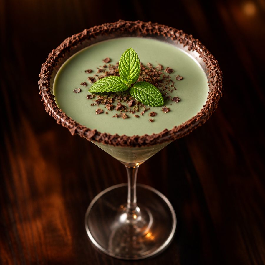 Midnight Mint cocktail-resepti
