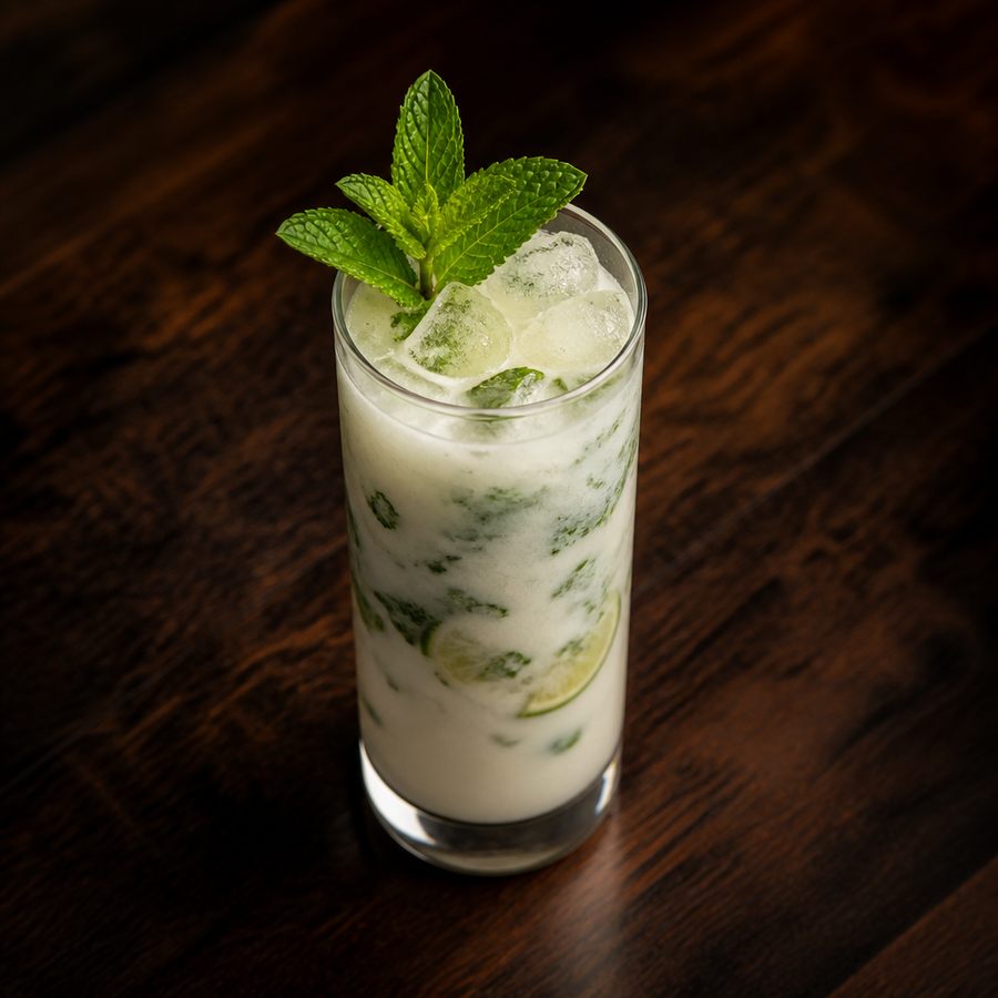 receta del cóctel Milky Mojito