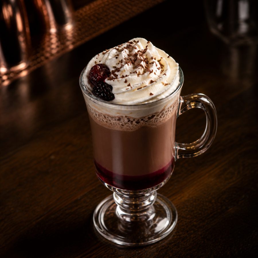 Mocha-Berry kokteiļa recepte