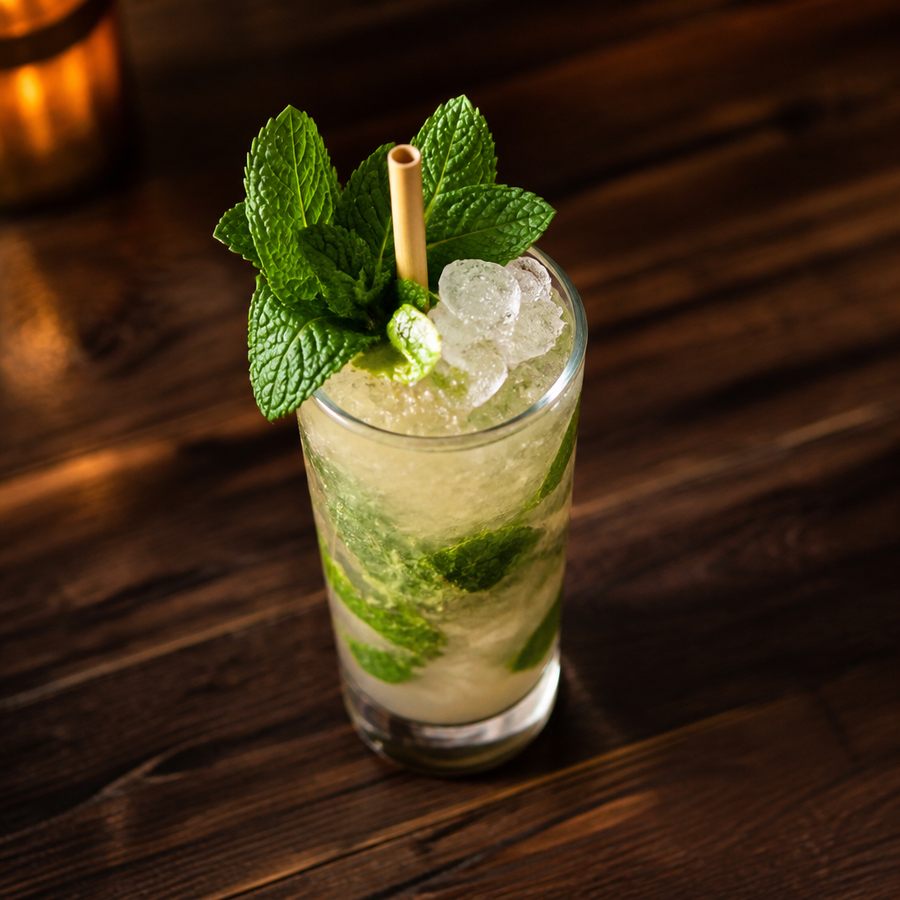 Mojito Through The Straw cocktail opskrift