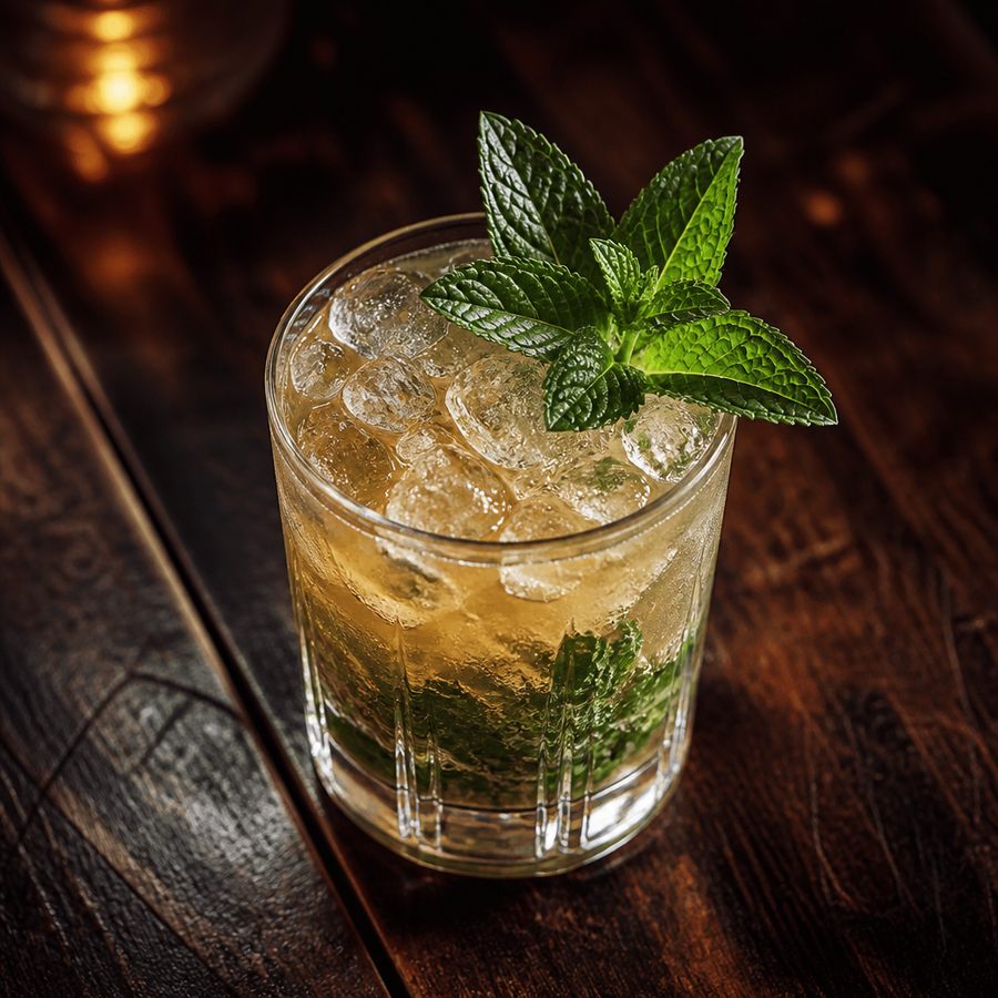 Muddled Mint Julep resep koktail