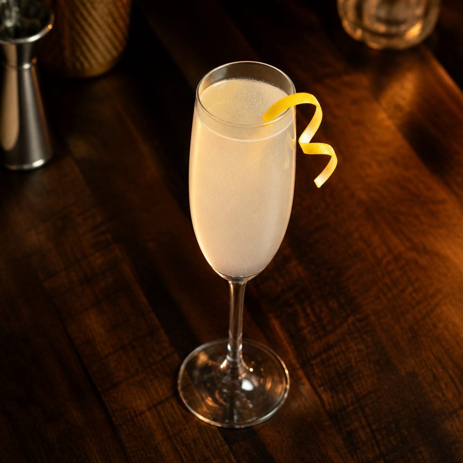 Natalia's floral French 75 Cocktail công thức cocktail