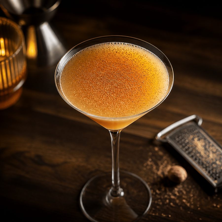 Nathalie's Orange Brulée สูตรค็อกเทล