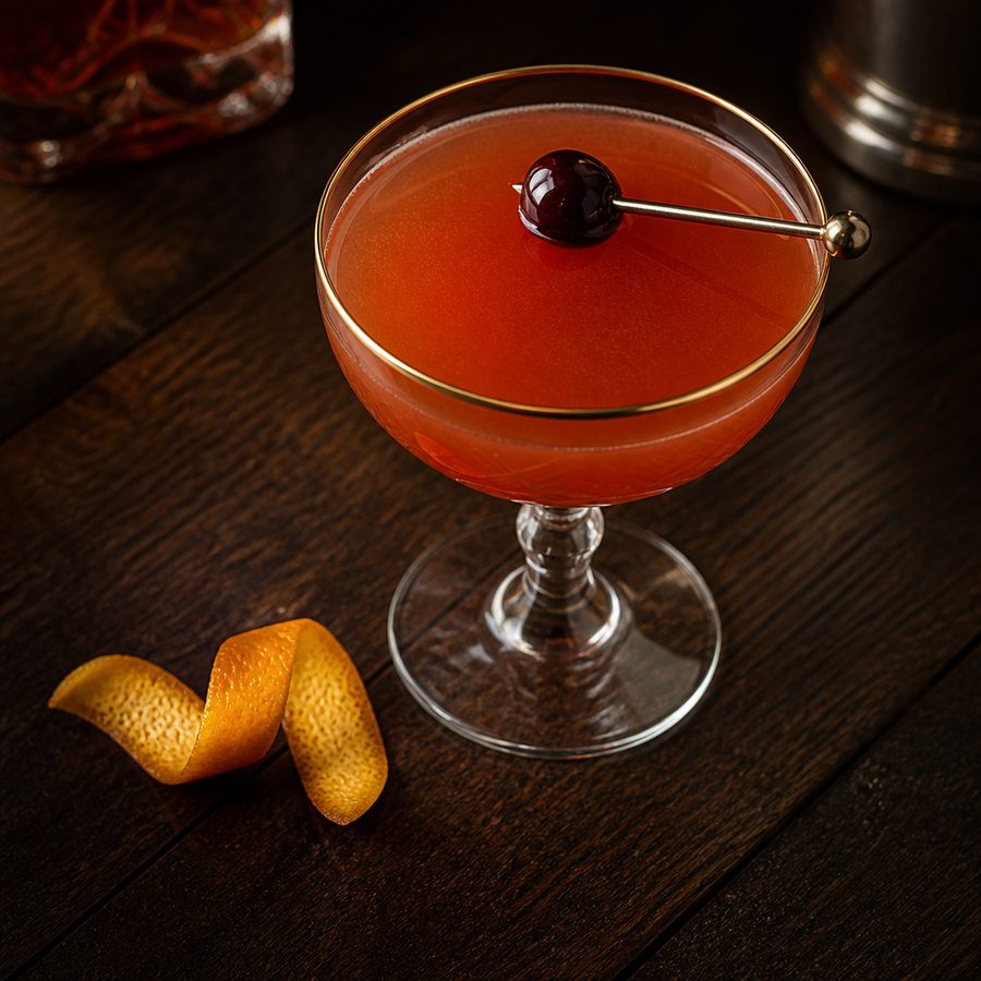 Nathans Blood and Sand (Diffords recept) cocktailrecept