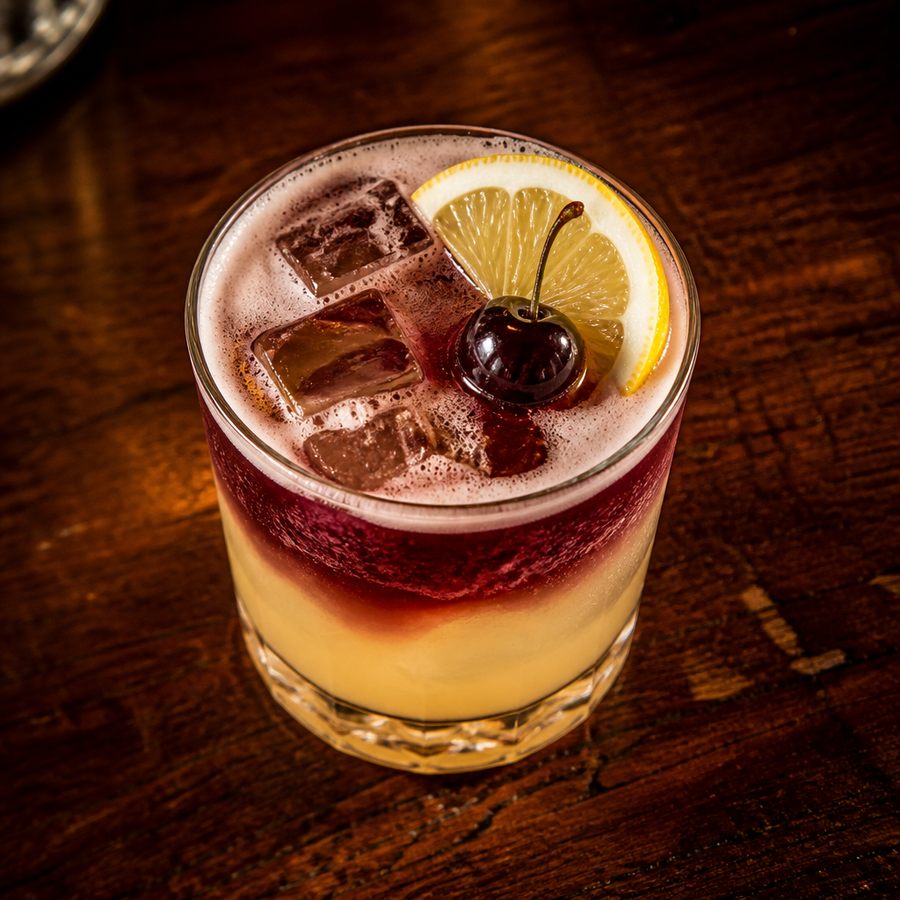 New York Sour สูตรค็อกเทล