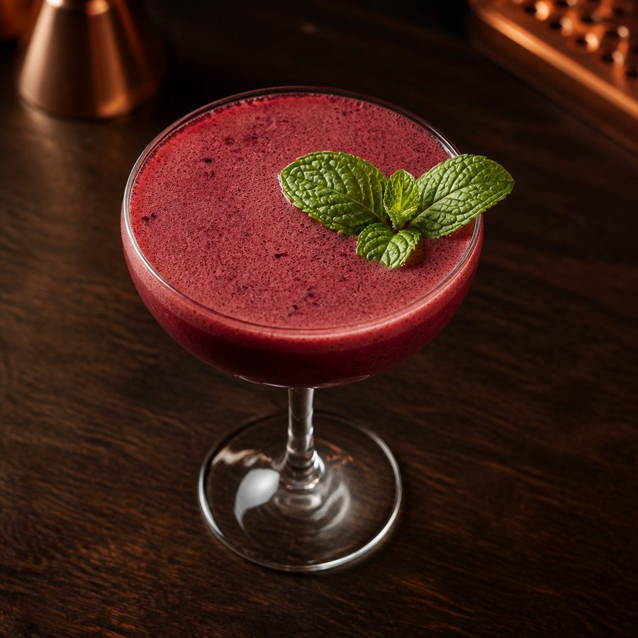 Nutty Berry Cocktail สูตรค็อกเทล