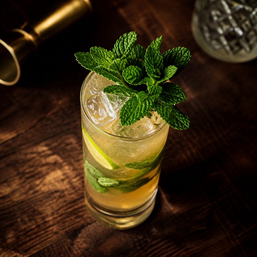 Old Cuban Highball สูตรค็อกเทล
