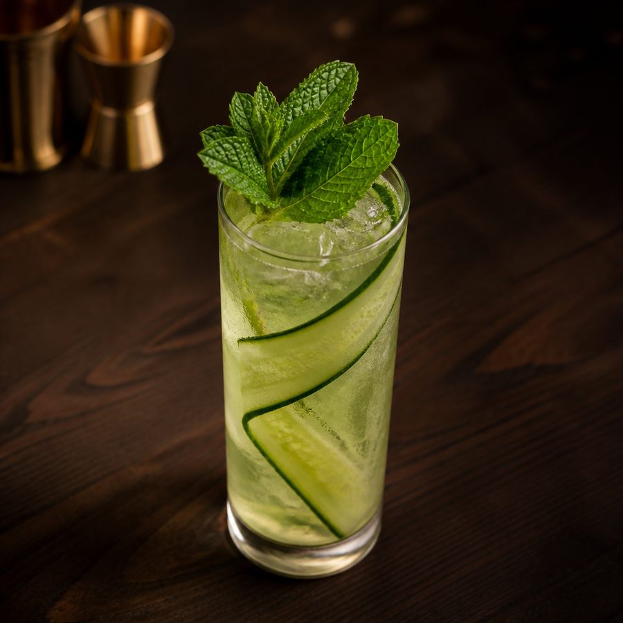 Old Maid Rickey cocktail opskrift