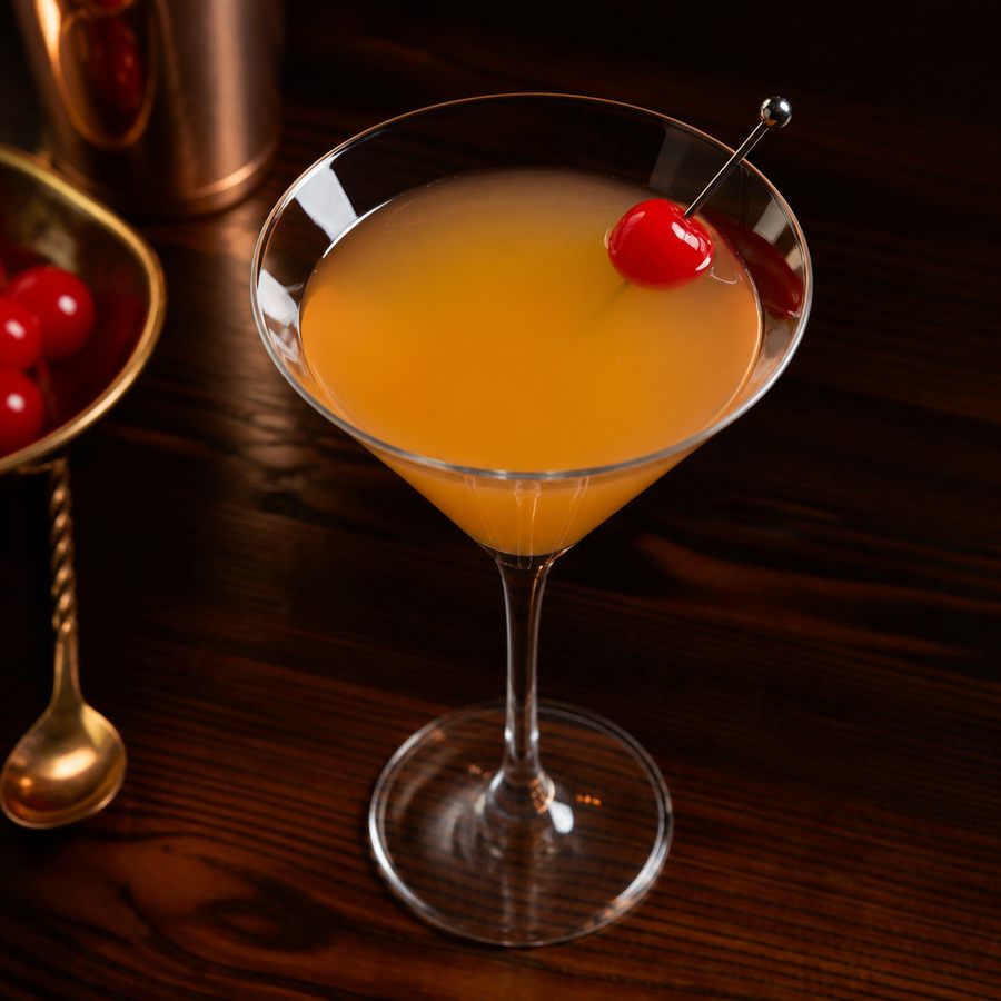 Orange Bloom Martini Cocktail Rezept