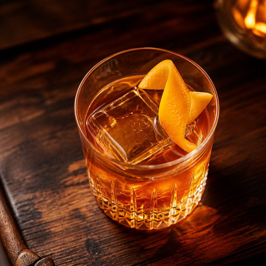 Orange Old Fashioned Cocktail Cocktail Rezept