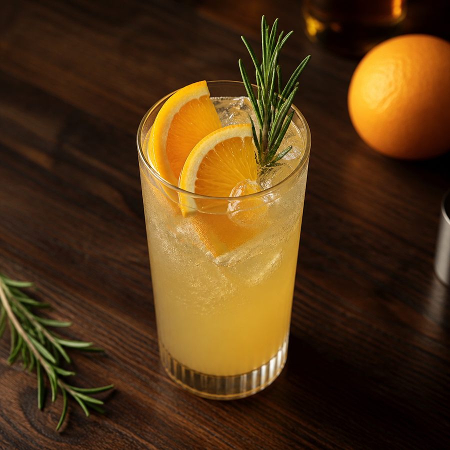 ricetta del cocktail Orange Rosemary Collins