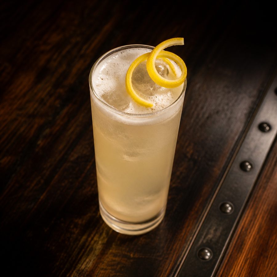 Ostend Fizz Royale cocktail opskrift
