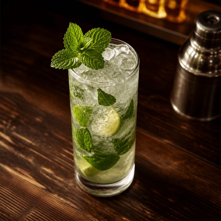 Parisien Mojito cocktail opskrift