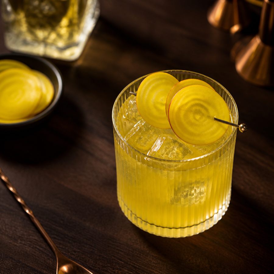 Patrón Yellow Submarine cocktail opskrift