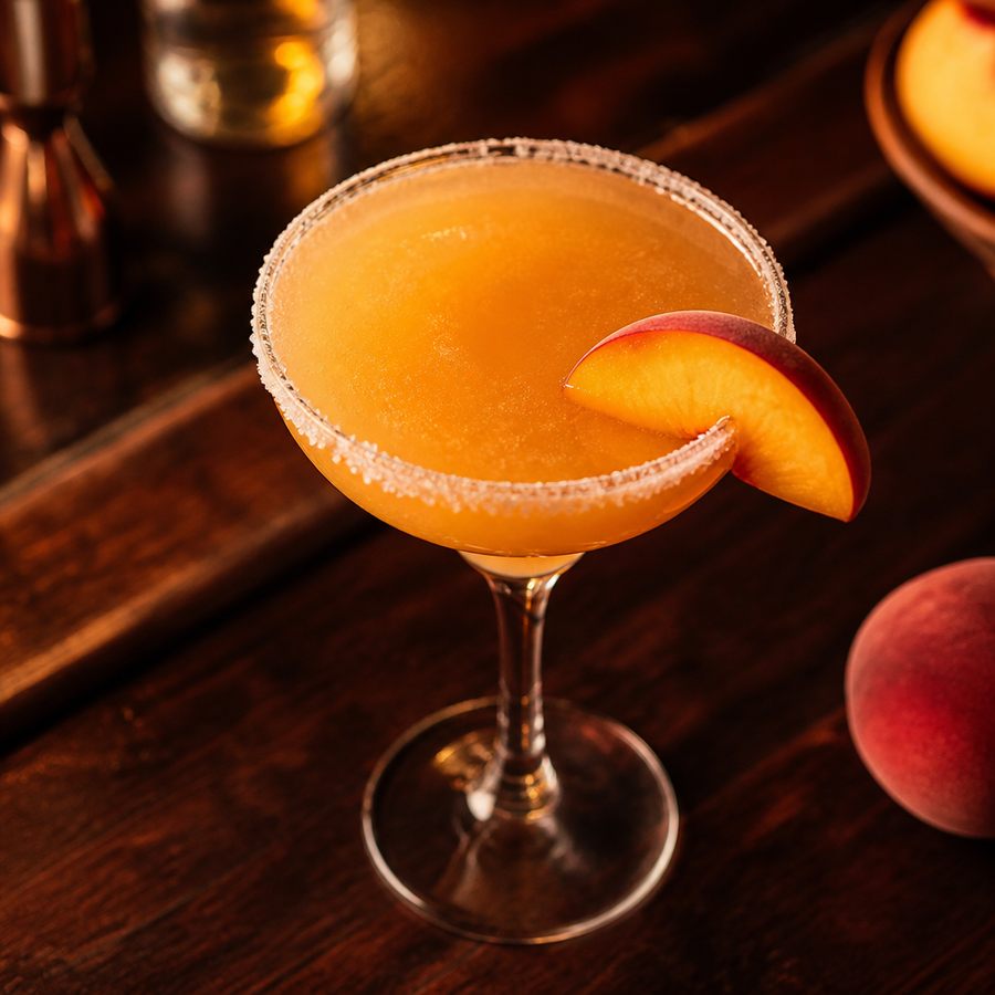 Peach Margarita สูตรค็อกเทล
