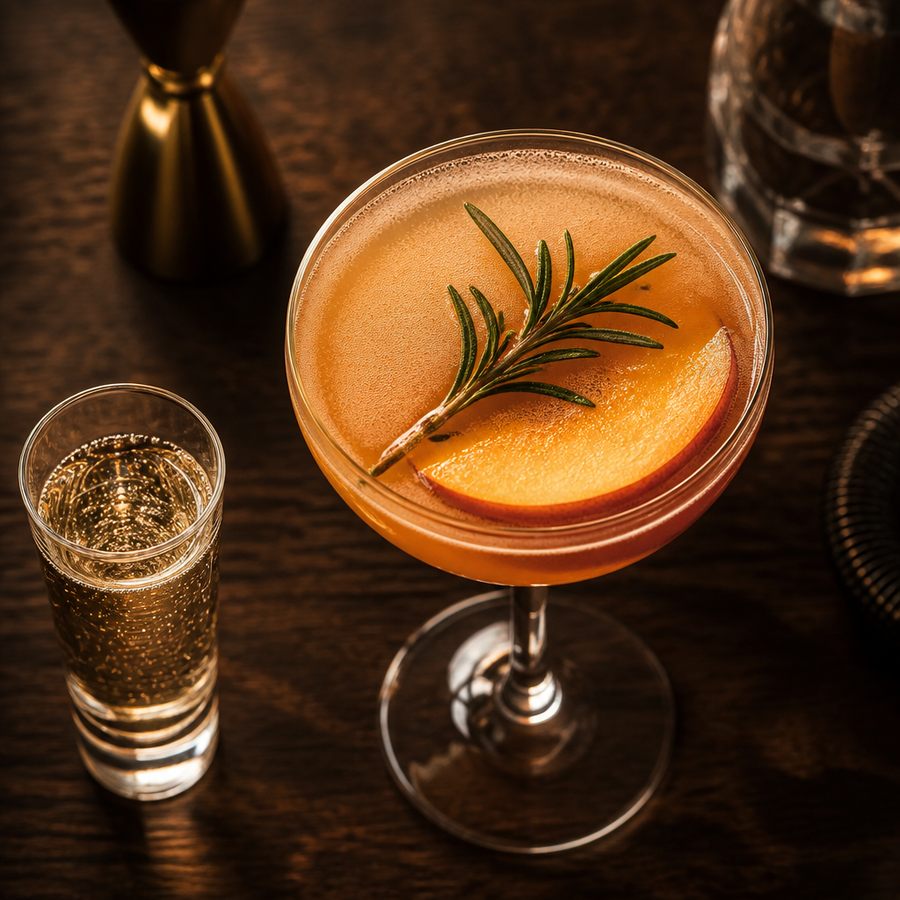ricetta del cocktail Peach 'Martini'