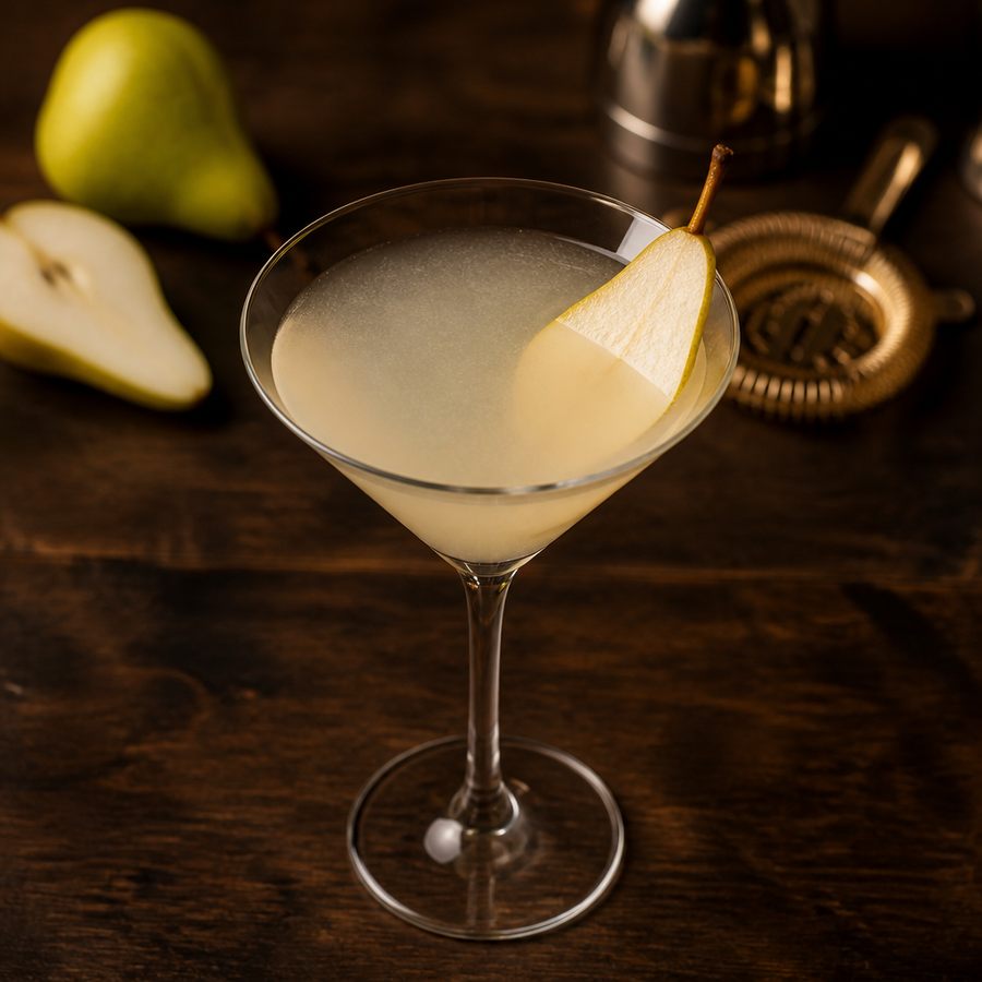 Peer Martini cocktailrecept