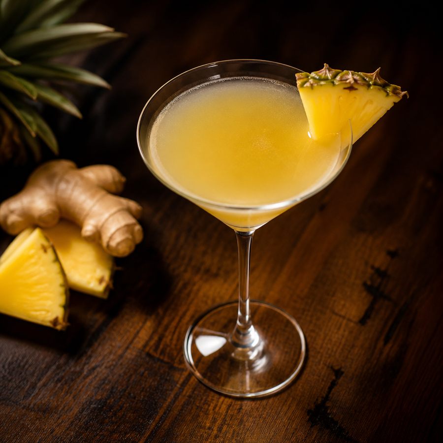 Pineapple & Ginger Cocktail recept za koktel