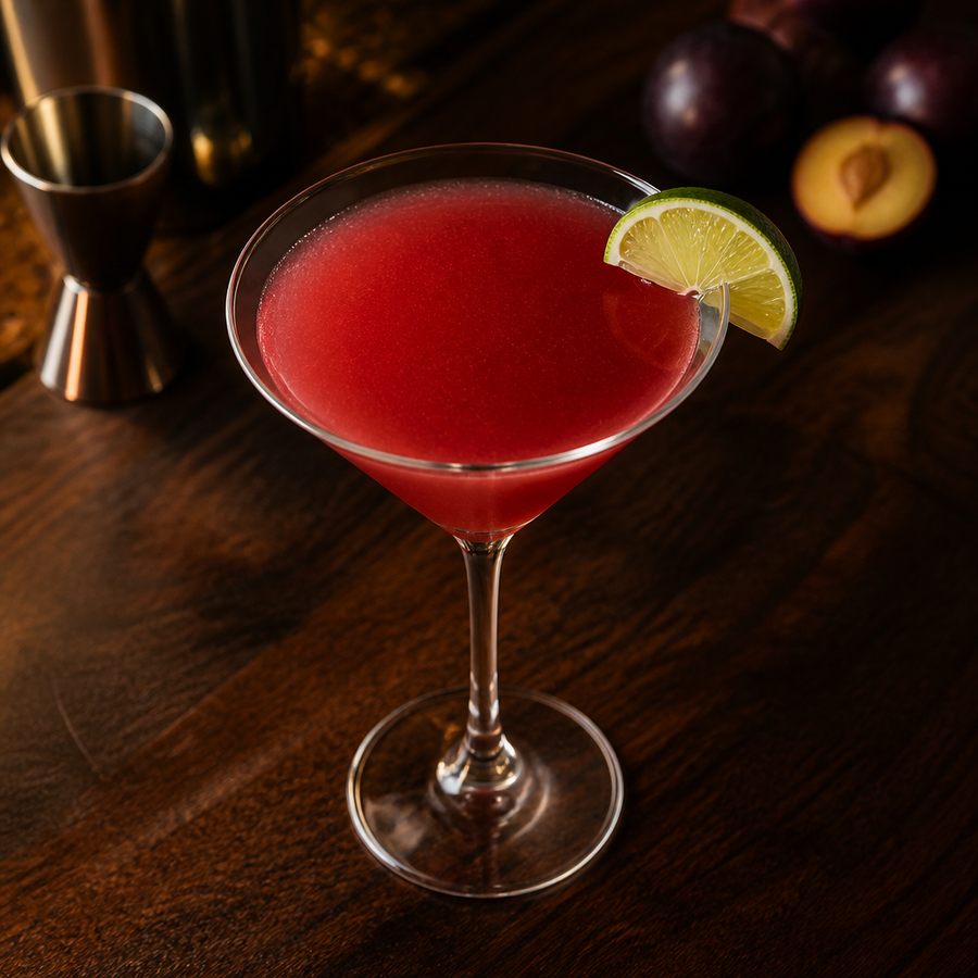 Plum Daiquiri cocktail opskrift